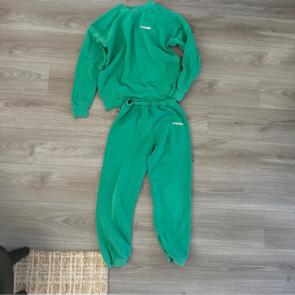 SPRWMN Sweatshirt and Sweatpants